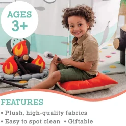 Plush Campfire Set