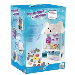 Polar Prize Claw Machine & Squishy Animals: Set of 2