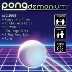 Pongdemonium – Fast-Paced Bouncing Ball Party Game