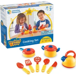 Pretend & Play Cooking Set 10 Pcs