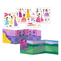 Princess Reusable Sticker Tote