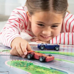 Puzzle & Play: Race Day Floor Puzzle