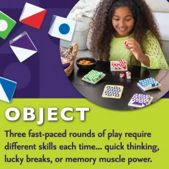 Q-bitz™ Fast-Paced Visual Puzzle Game for Kids & Adults
