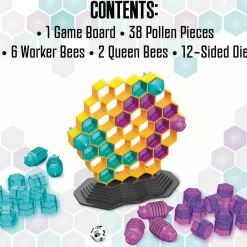 Queen Swarm – Strategic Hive Domination Family Game