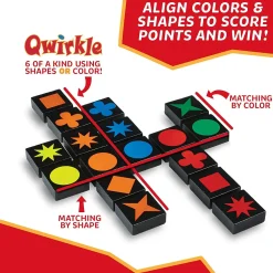 Qwirkle Tile Matching Game – Award-Winning Strategy Game for Family Game Night
