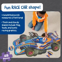Racecar Floor Puzzle