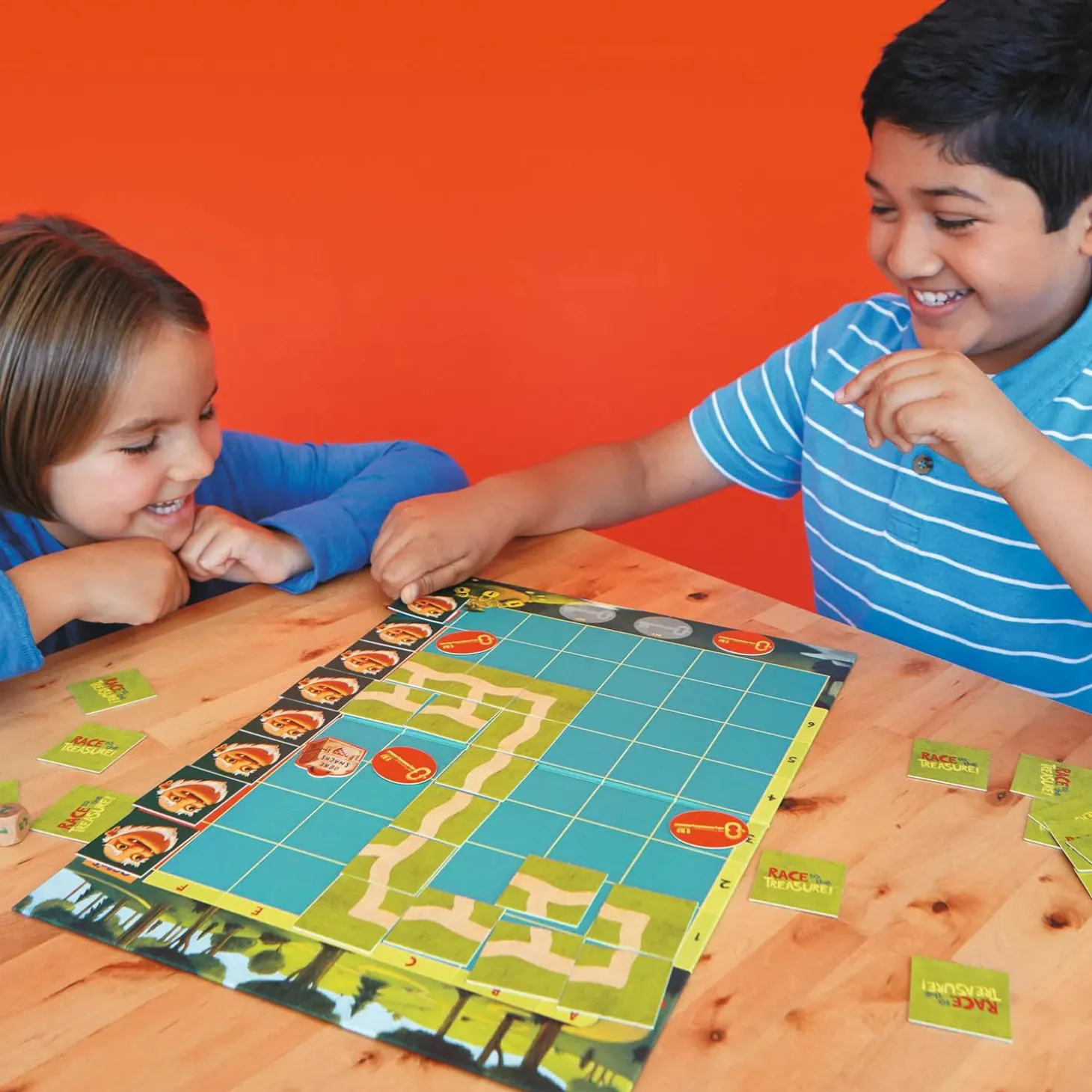 Race To The Treasure Peaceable Kingdom Cooperative Board Game