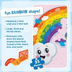 Rainbow Floor Puzzle