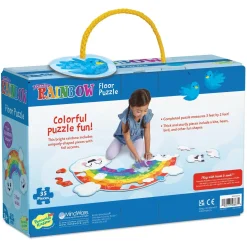 Rainbow Floor Puzzle
