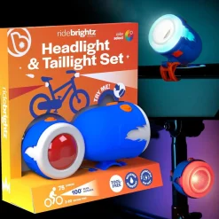 Ride Brightz LED Bike Headlight & Tailight Set: Flame
