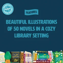 Ridley's 50 Must-Read Books Bucket List 1000-Piece Puzzle
