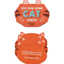 Ridley's 100 Paw-some Cat Joke Cards