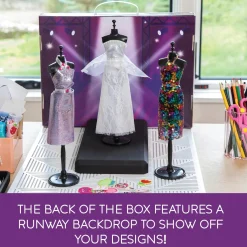 Run the Runway Fashion Design Kit – Creative Dress Styling & Sketching Set for Kids