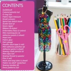 Run the Runway Fashion Design Kit – Creative Dress Styling & Sketching Set for Kids