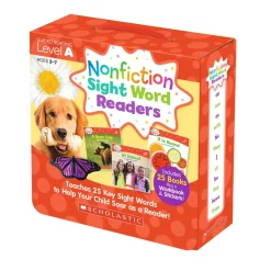 Scholastic Nonfiction Sight Word Readers Parent Pack: Level A, 25 Books