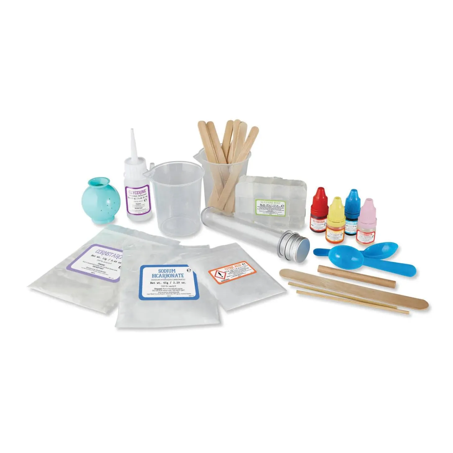 Science Academy: Rainbow Soap and Bath Bomb Lab