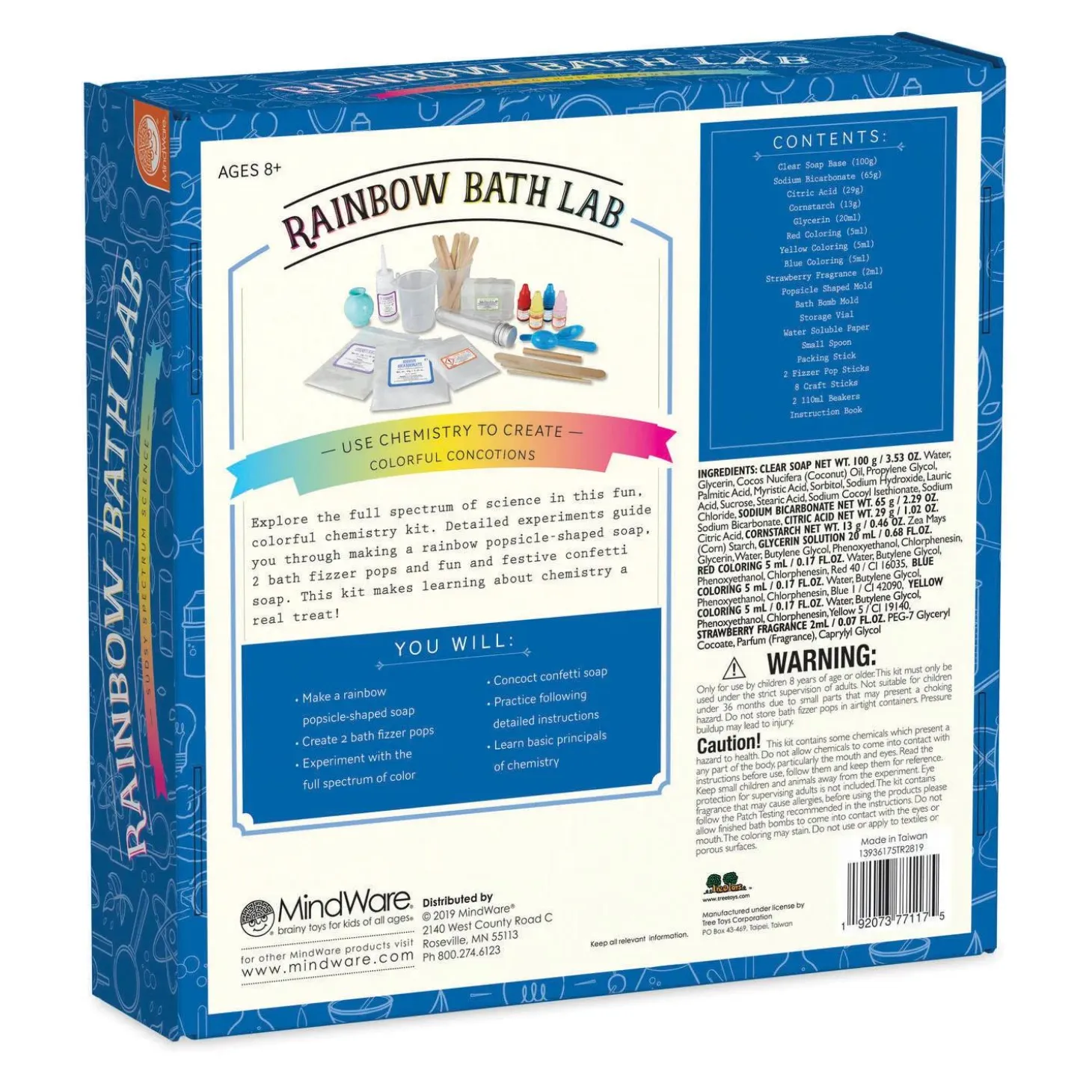 Science Academy: Rainbow Soap and Bath Bomb Lab
