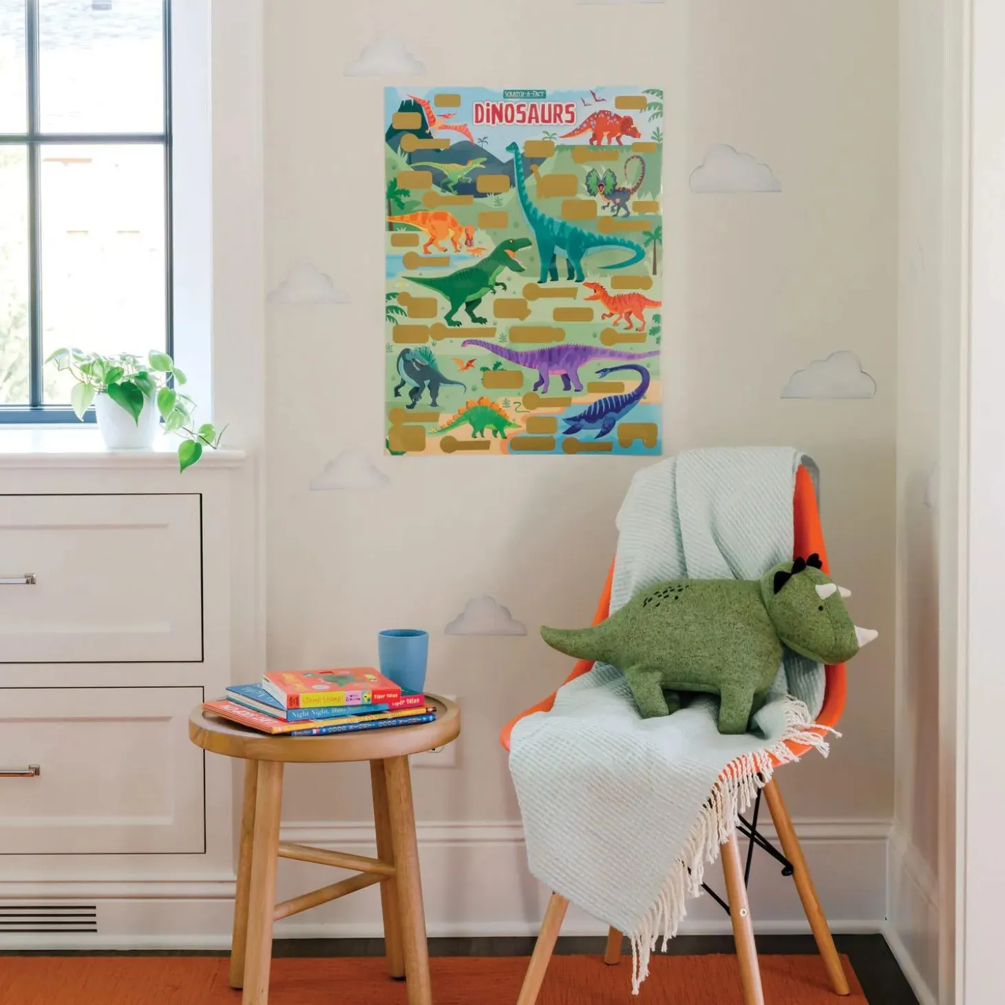 Scratch-a-Fact Poster: Dinosaurs