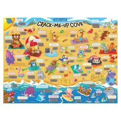 Scratch-a-Laugh Jokes Poster: Crack-Me-Up Cove