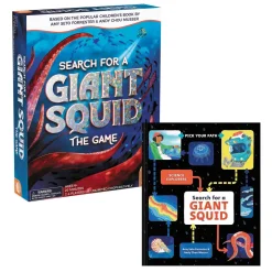 Search for a Giant Squid Book & Game: Set of 2