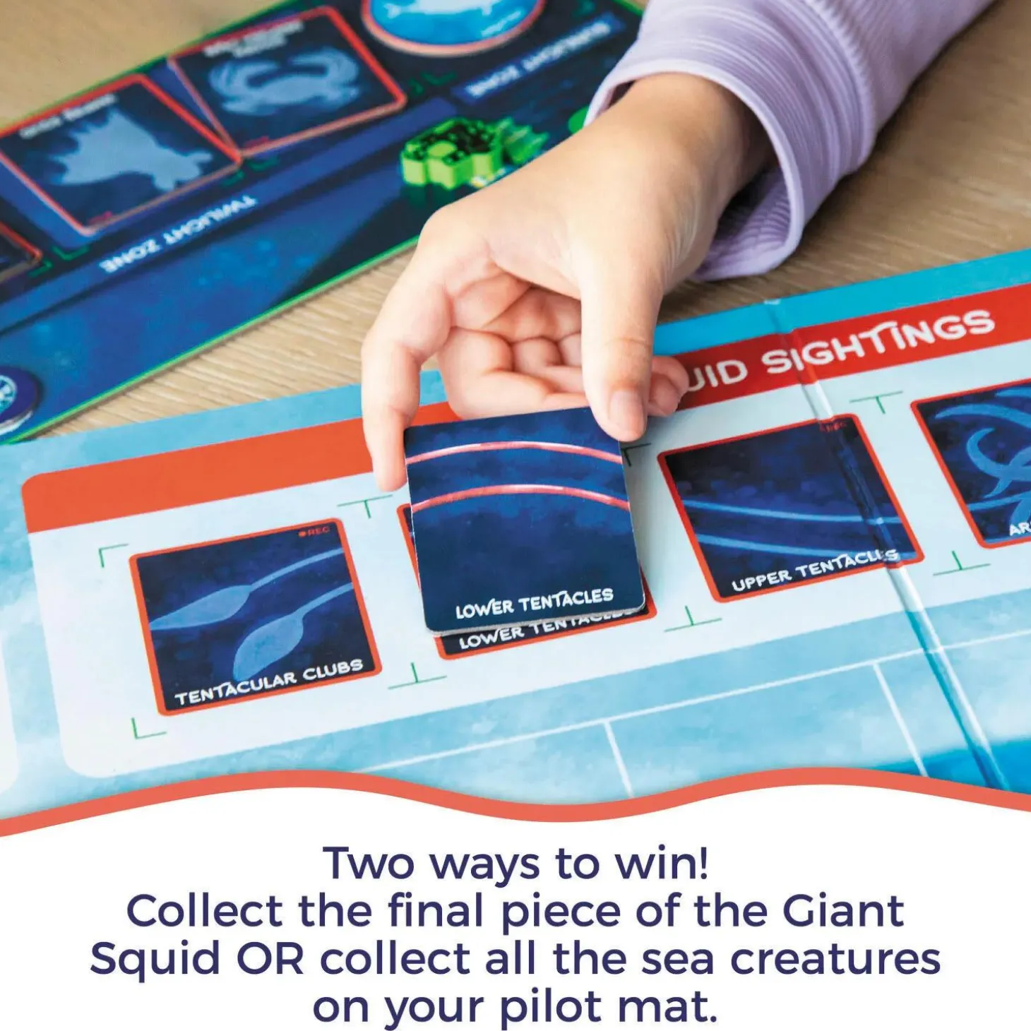 Search for a Giant Squid Book & Game: Set of 2