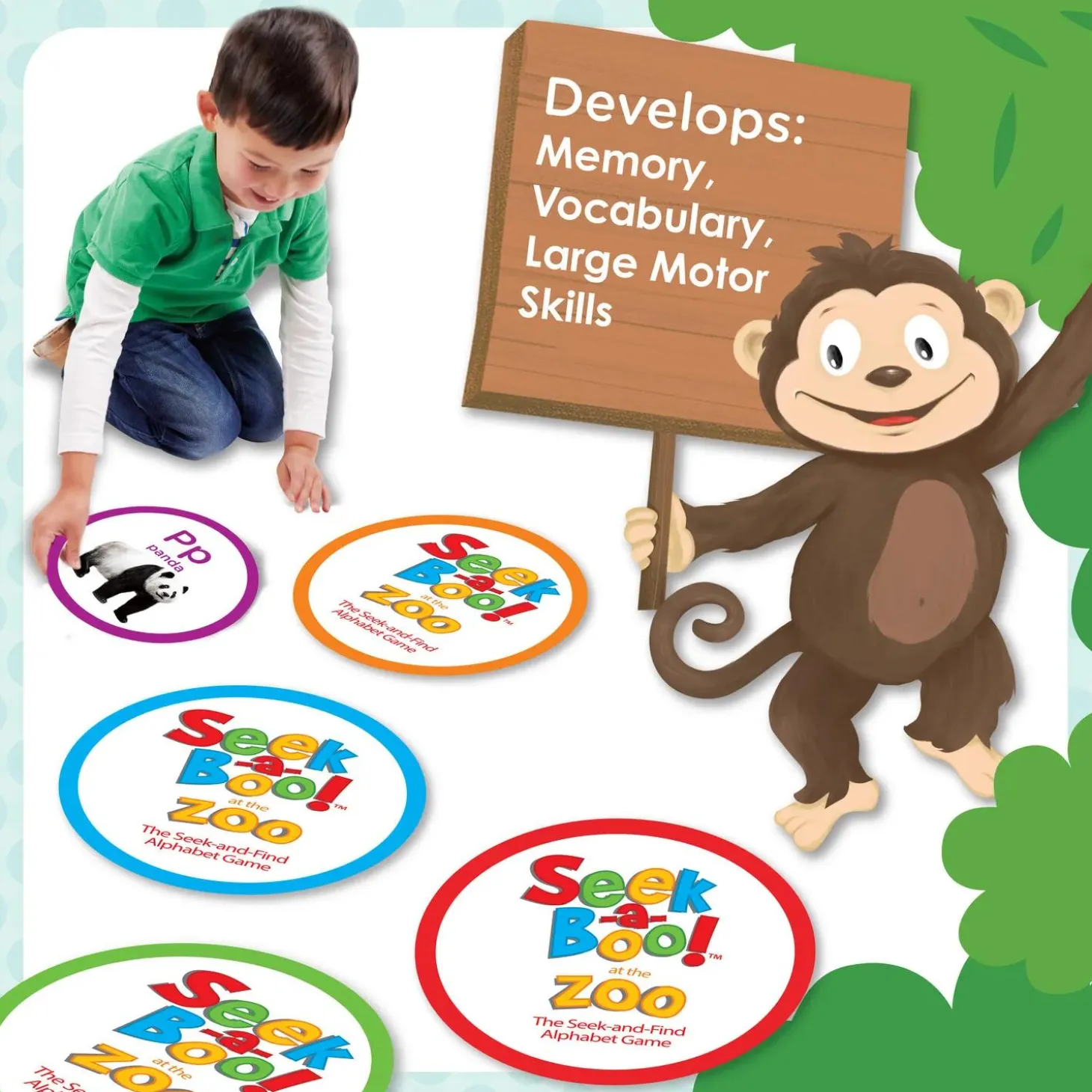 Seek-a-Boo!™ At The Zoo Alphabet Game