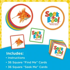 Seek-a-Boo! Memory Games: Set of 2