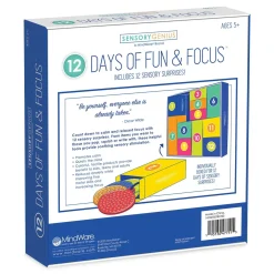 Sensory Genius 12 Days of Fun & Focus Fidget Toy Advent Calendar
