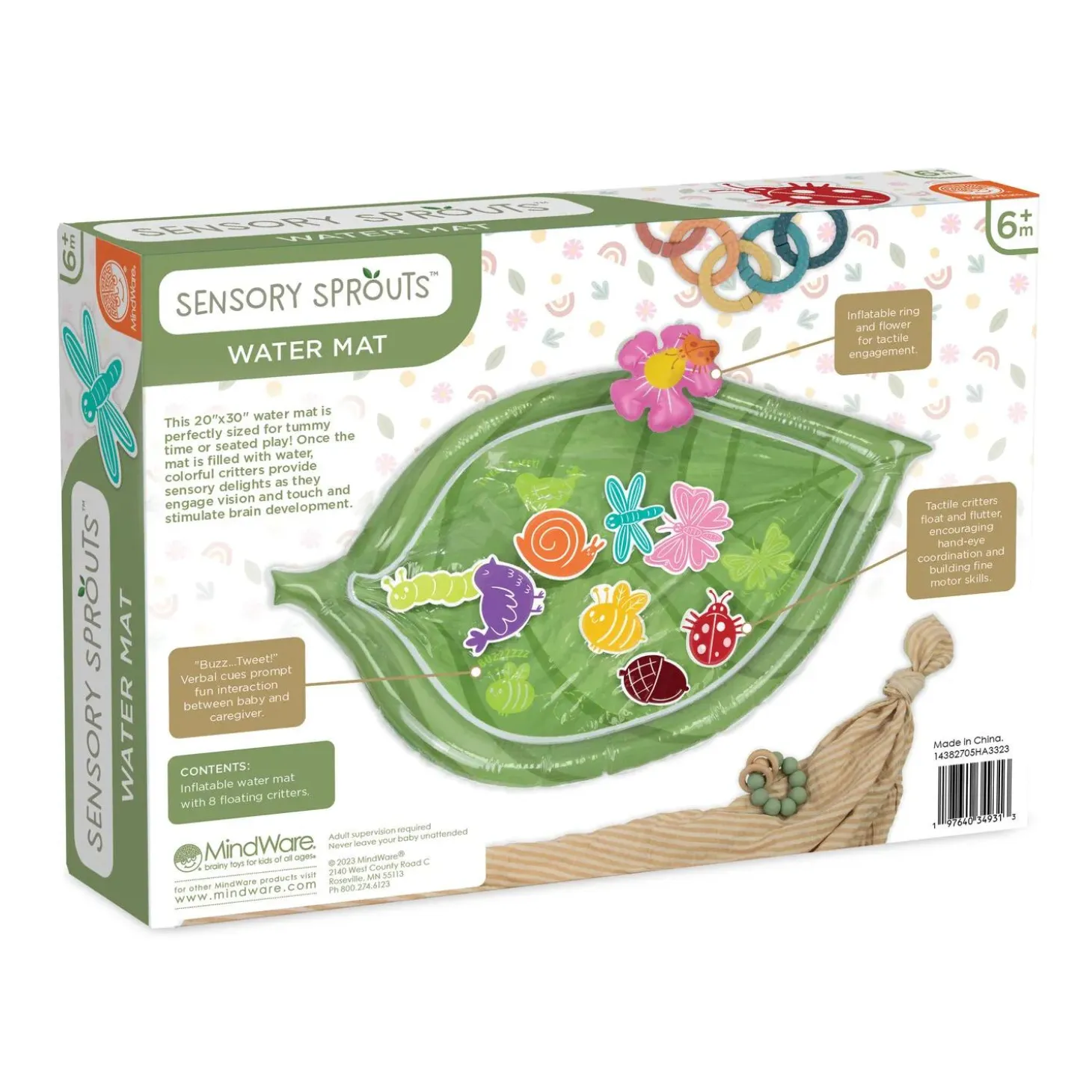 Sensory Sprouts Baby Water Mat