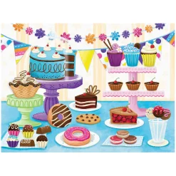 Set of 2: Sweet Smells Bakery & Candy Kingdom Scratch and Sniff Puzzles