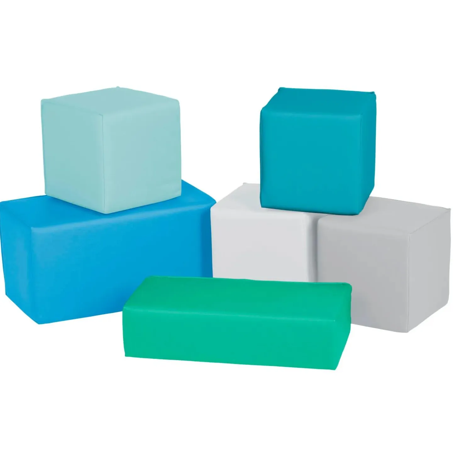 SoftScape Big Block Set, 6-Piece - Contemporary