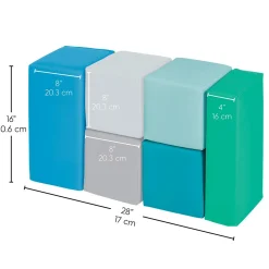 SoftScape Big Block Set, 6-Piece - Contemporary