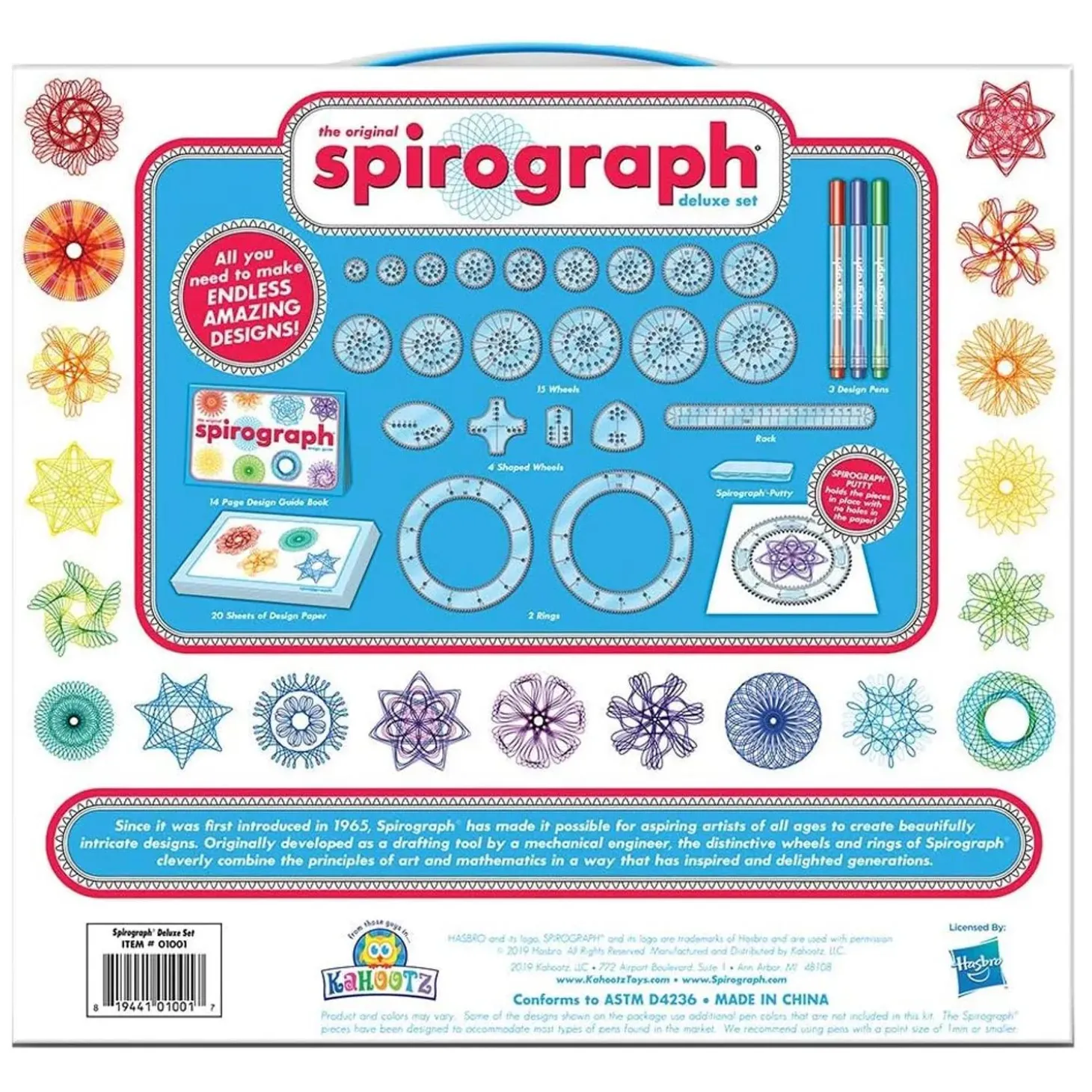 Spirograph Deluxe Art Drawing Kit