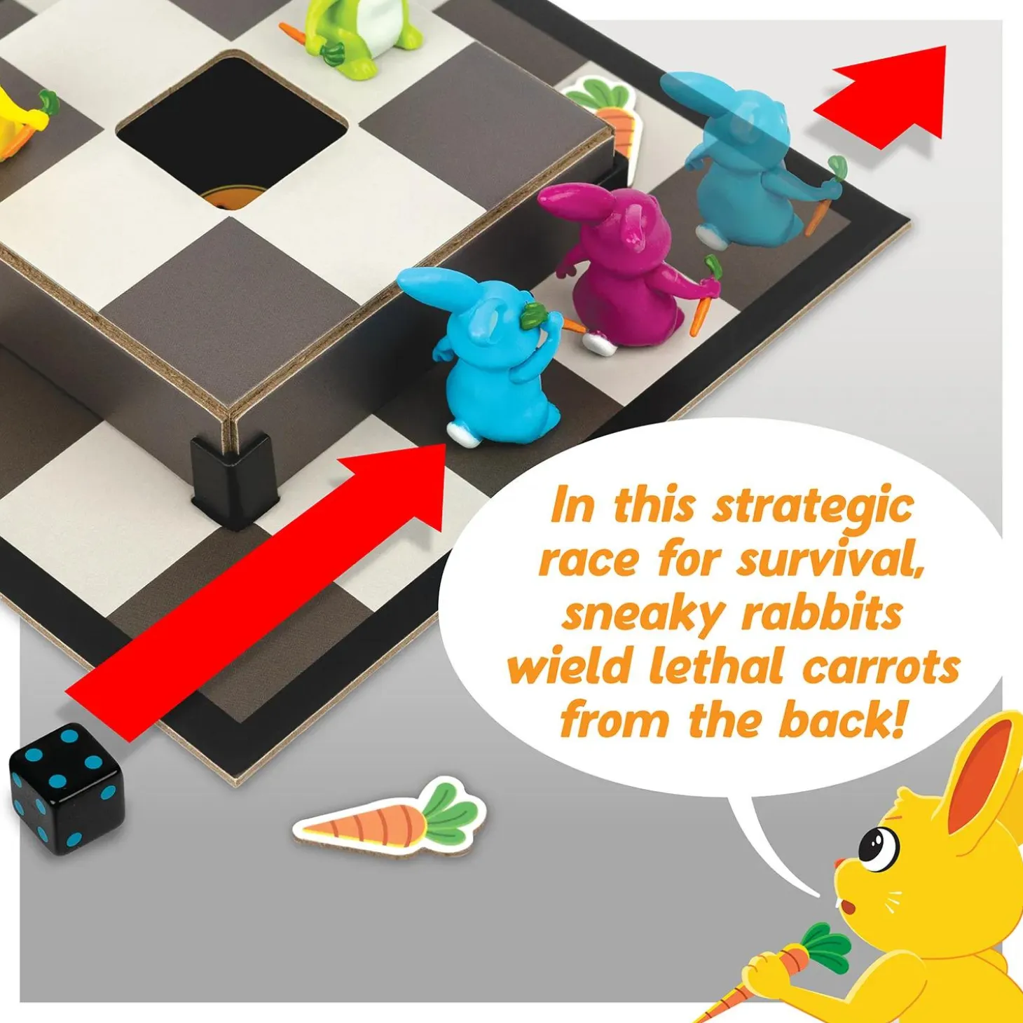 Stabbits! Strategy Board Game