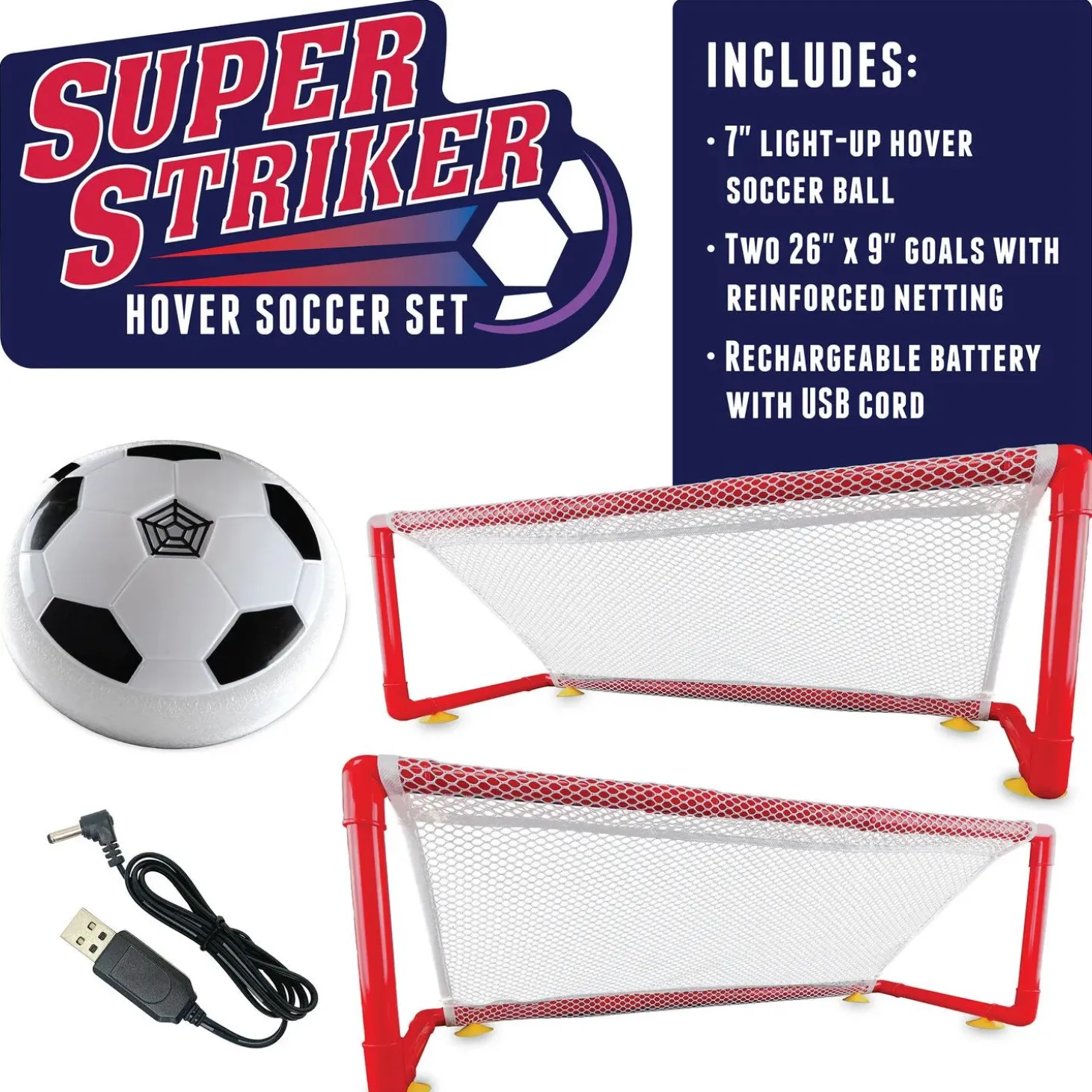 Super Striker Hover Soccer Ball Set