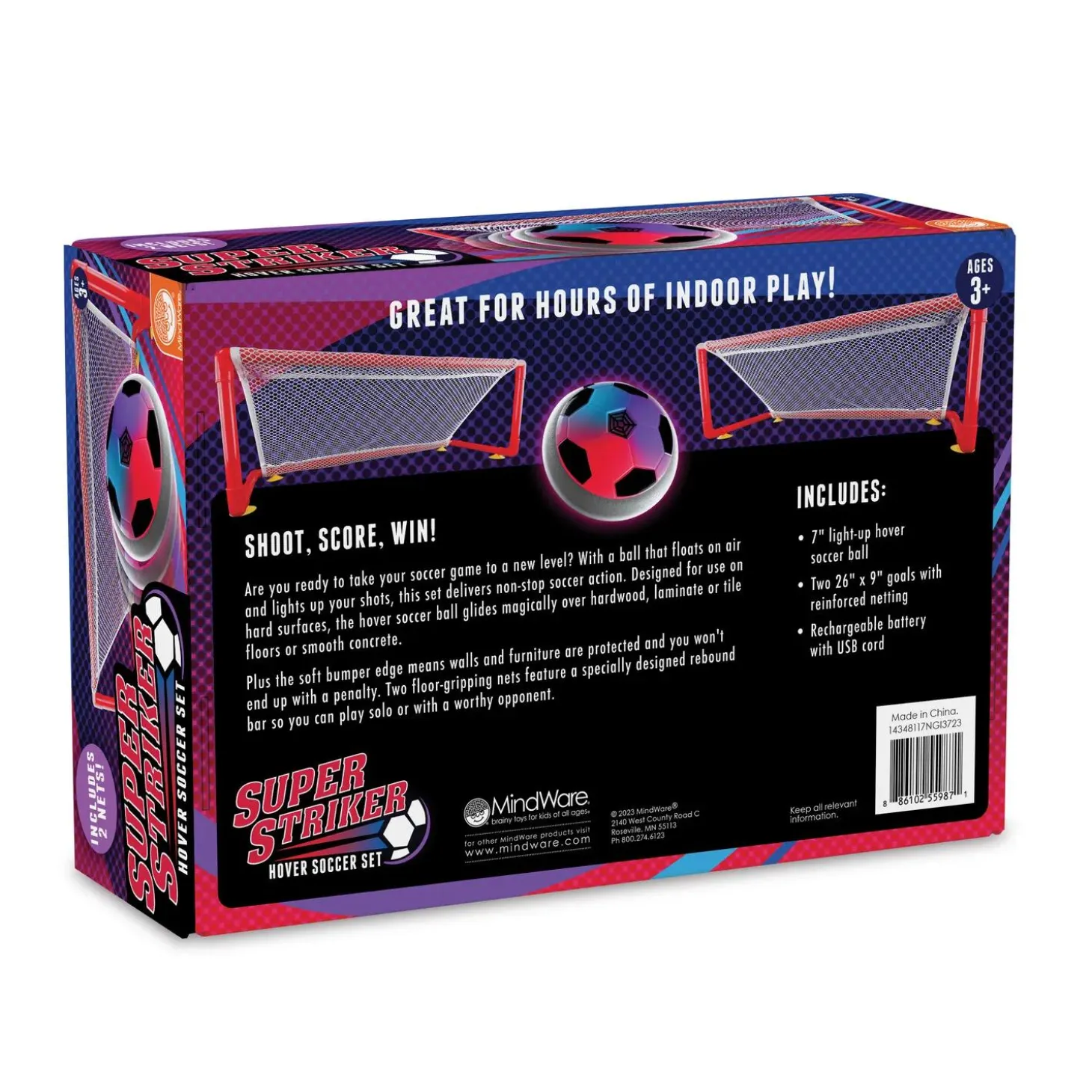 Super Striker Hover Soccer Ball Set
