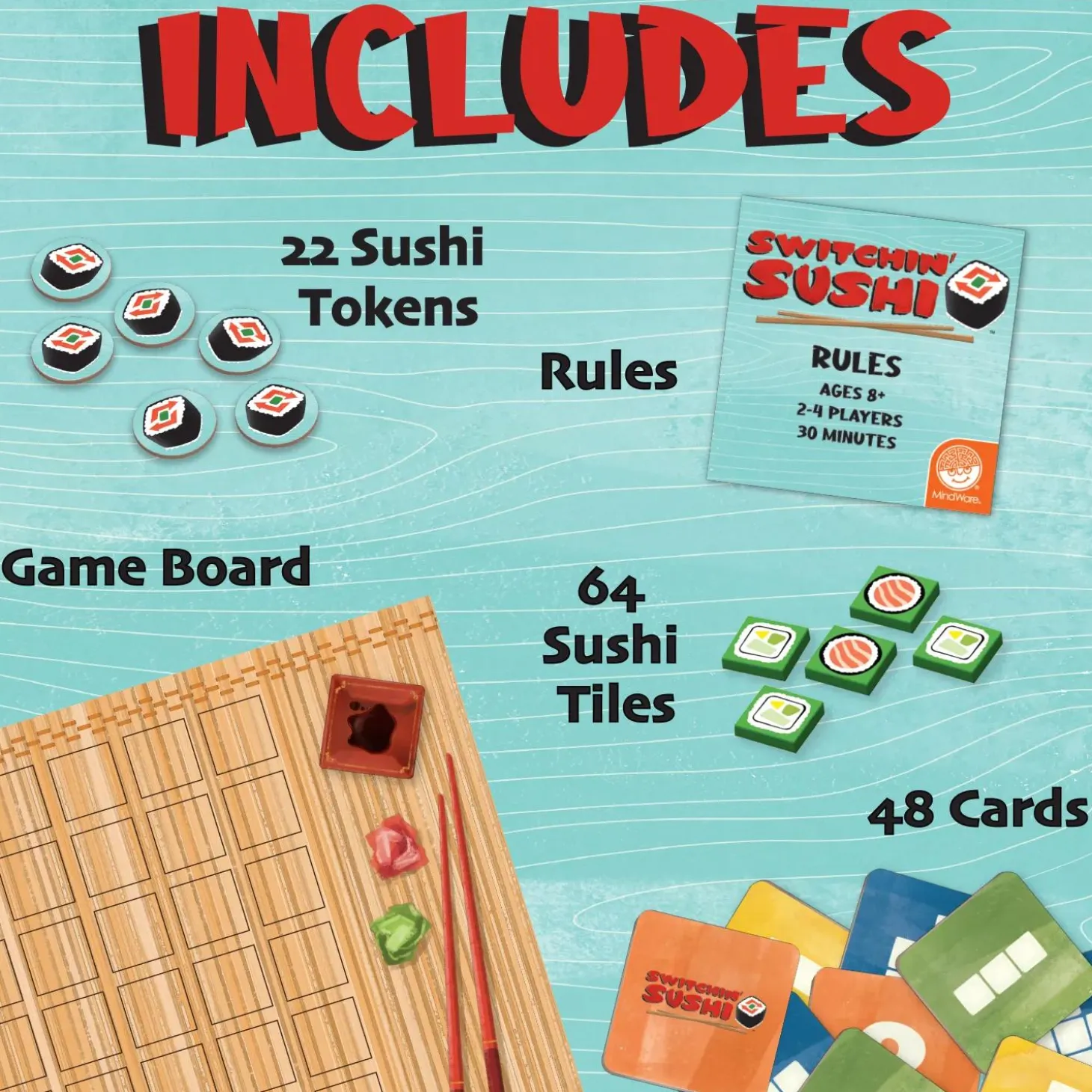 Switchin’ Sushi Board Game