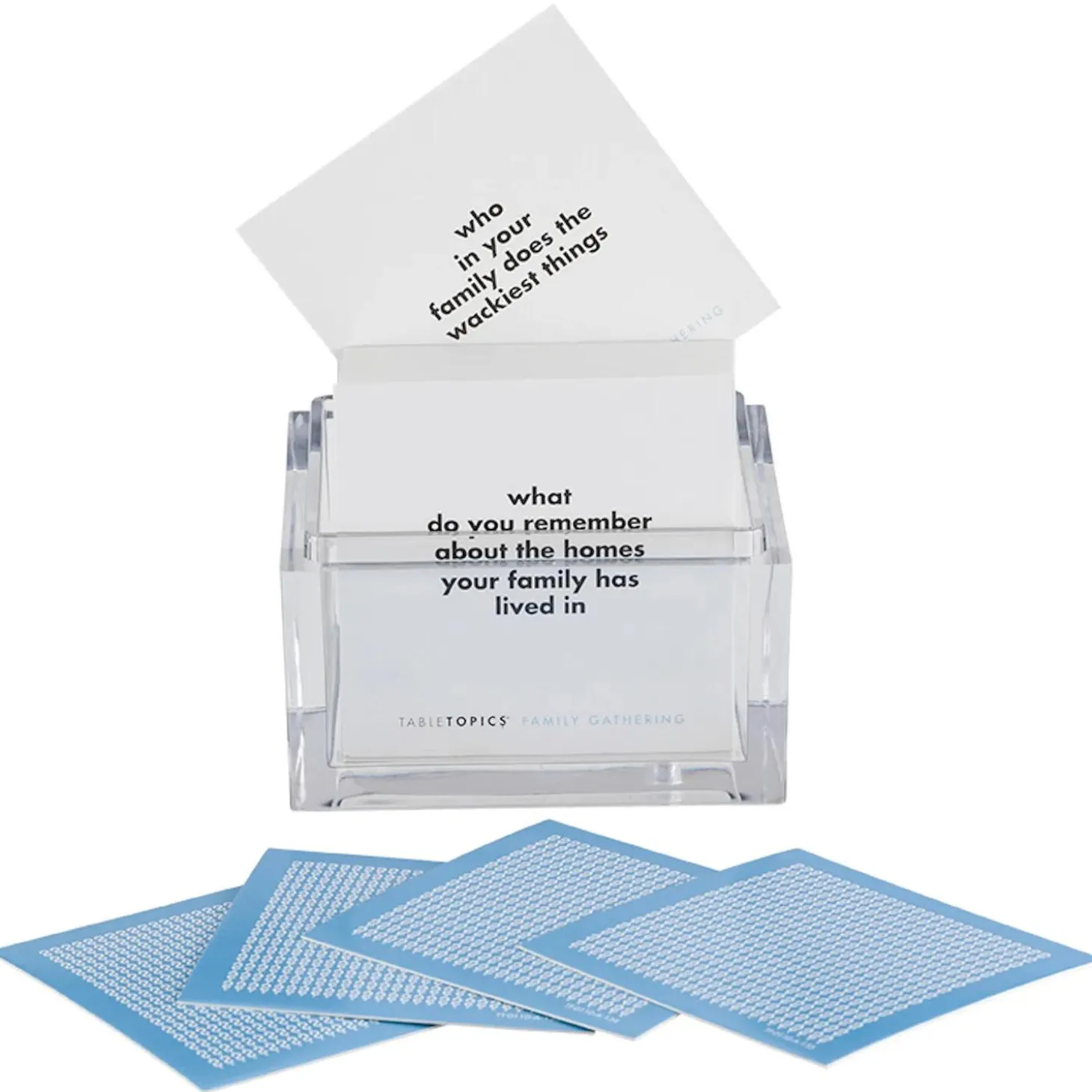 TableTopics Conversation Starter Cards: Family Gatherings