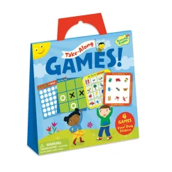 Take-Along Games Reusable Sticker Tote