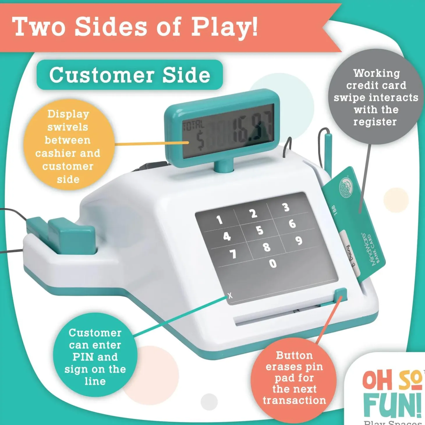 Teach and Talk Cash Register