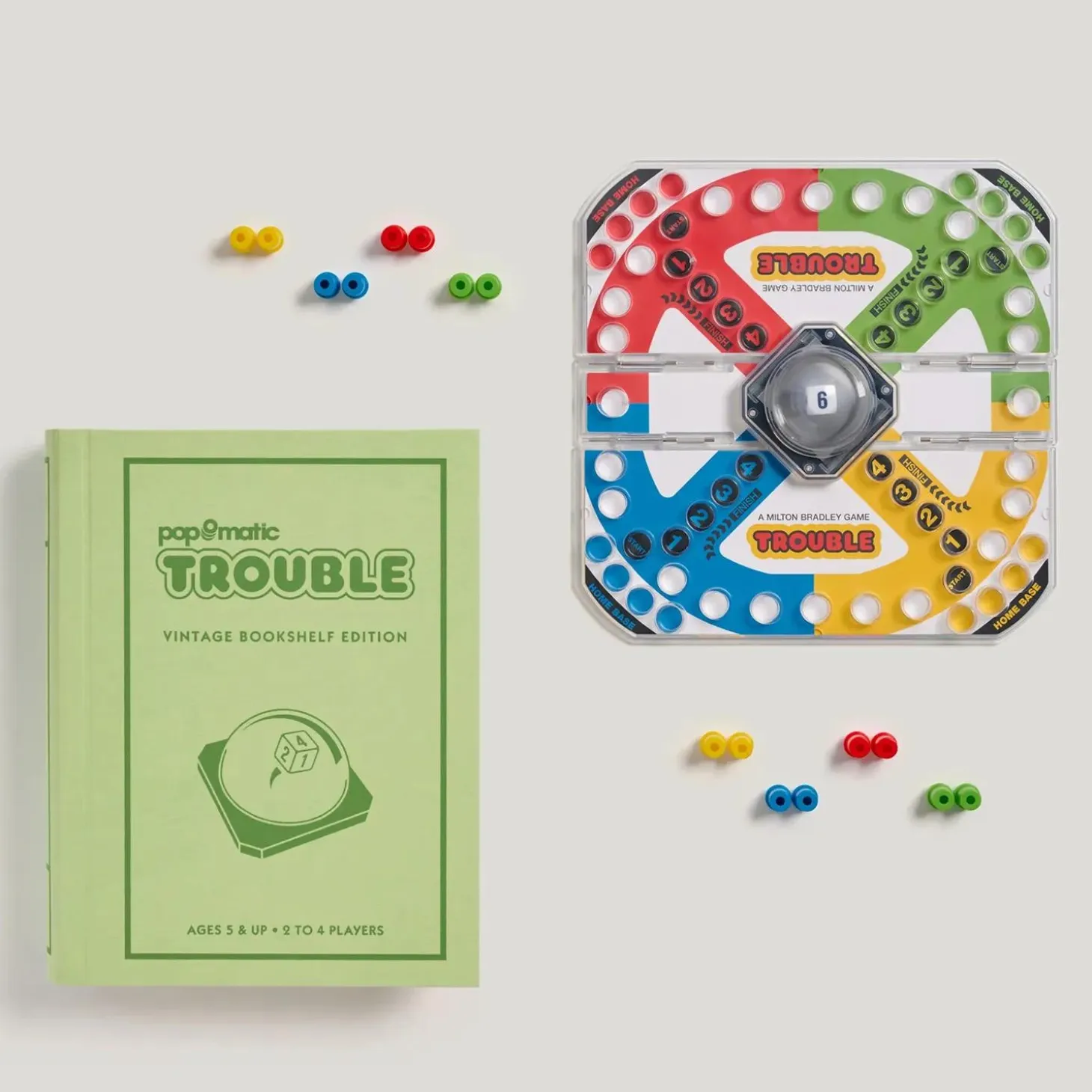 Trouble Vintage Bookshelf Edition