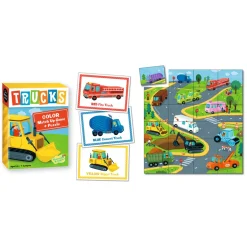 Trucks Color Match Up Game