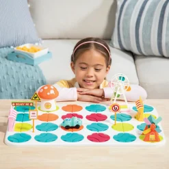 Twist-a-Maze Dino Fair Frenzy Toddler Puzzle Track Vehicle Set
