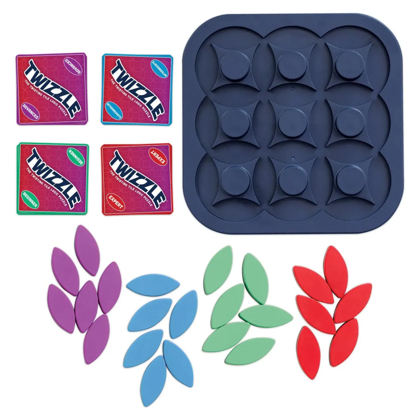 Twizzle Twisting Tile Logic Puzzles