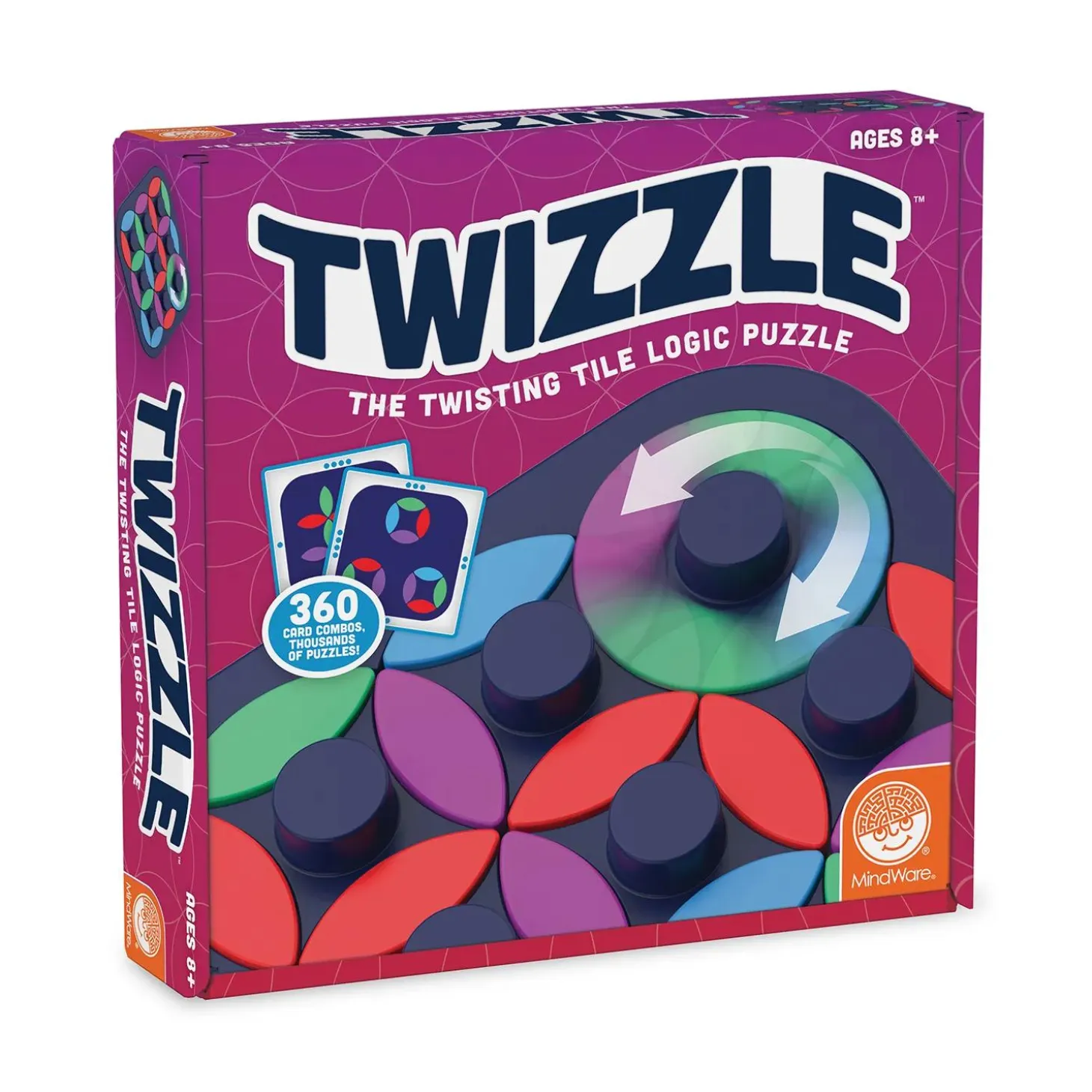 Twizzle Twisting Tile Logic Puzzles