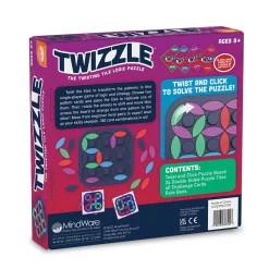 Twizzle Twisting Tile Logic Puzzles