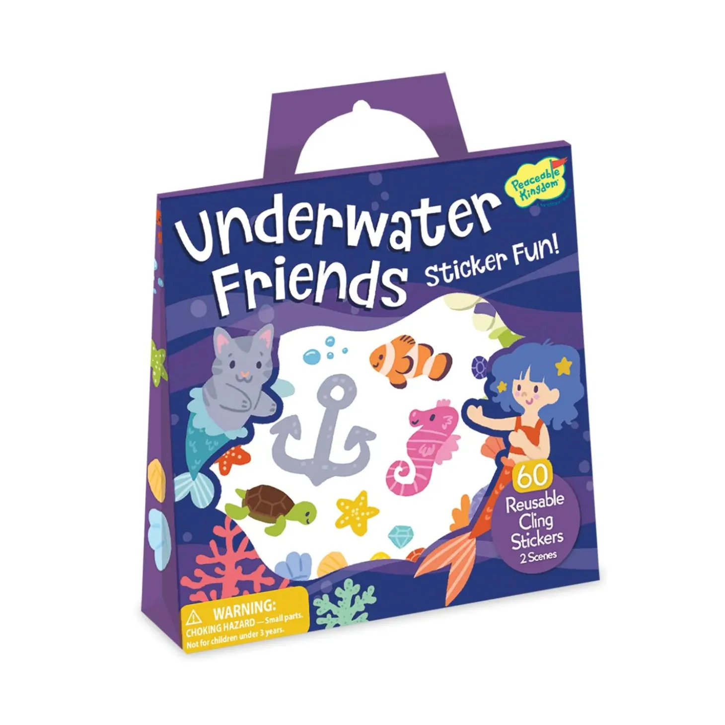 Underwater Friends Reusable Sticker Tote