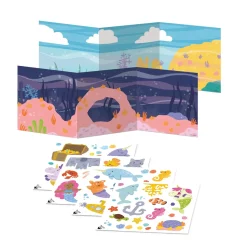 Underwater Friends Reusable Sticker Tote