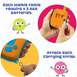 Walkie Talk-Along Scavenger Hunt & Adventure Set