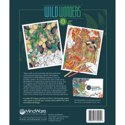 Wild Wonders Color by Number: Book 3